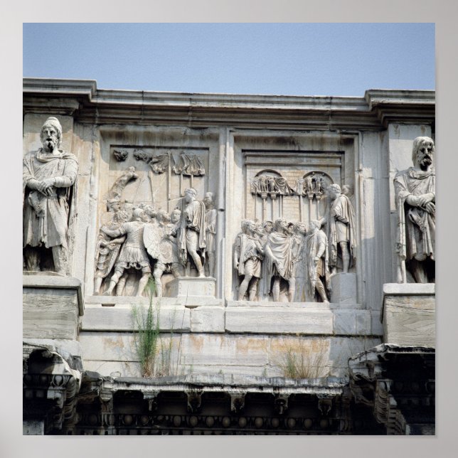 Póster Detail from the Arch Constantine (Frente)