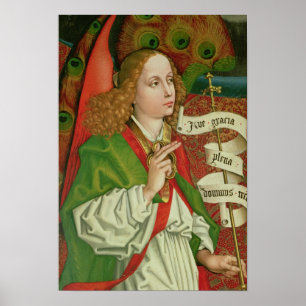 Póster Detail of the Archangel Gabriel
