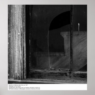 Póster Detalle arquitectónico de la UCSC, aproximadamente