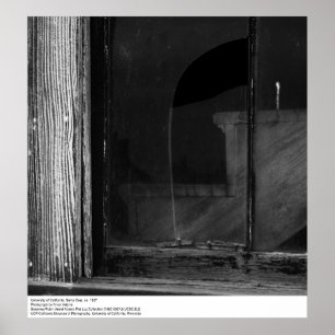 Póster Detalle arquitectónico de UCSC, CA 1967