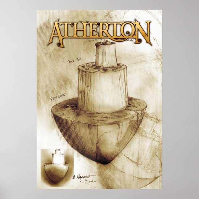 Póster Detalle de Atherton (Frente)