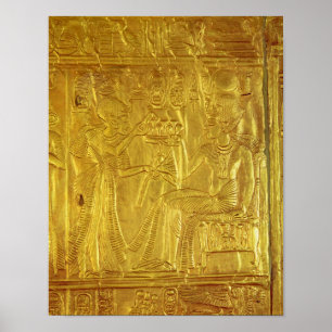 Póster Detalle de la capilla de oro