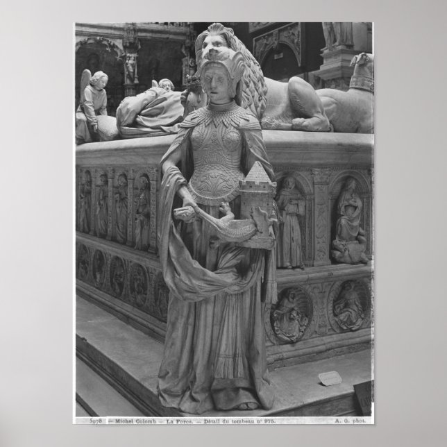 Póster Detalle de la fortaleza (Frente)