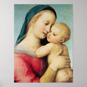 Póster Detalle de la Madonna 'Tempi', 1508