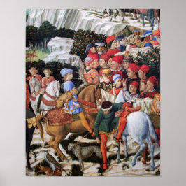 Póster Detalle de la procesión del Melchior Magus