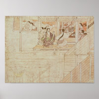 Detalle de Shigisan Engi Emaki, periodo Kamakura