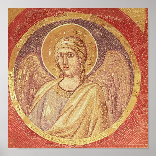 Póster Detalle de un ángel de la Navicella (Frente)