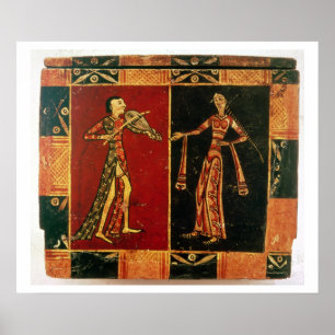 Póster Detalle de un pecho de boda que representa a un