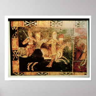 Póster Detalle de un pecho de boda que representa goi de