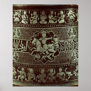 Póster Detalle de una lámpara, de Egipto, 1282