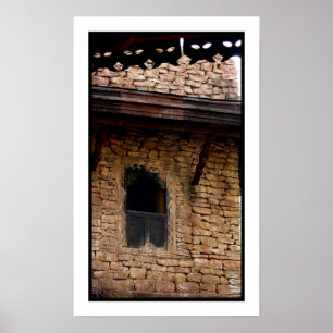 Póster Detalle de ventana