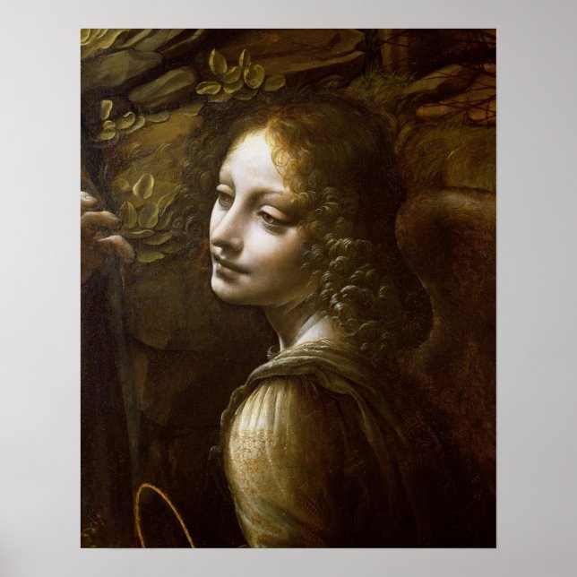 Póster Detalle del Ángel (Frente)