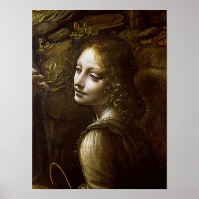 Póster Detalle del Ángel, de La Virgen del (Frente)