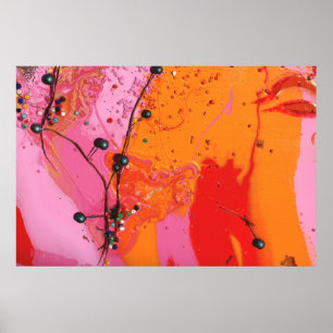 Póster "Detalle del árbol de arándanos"