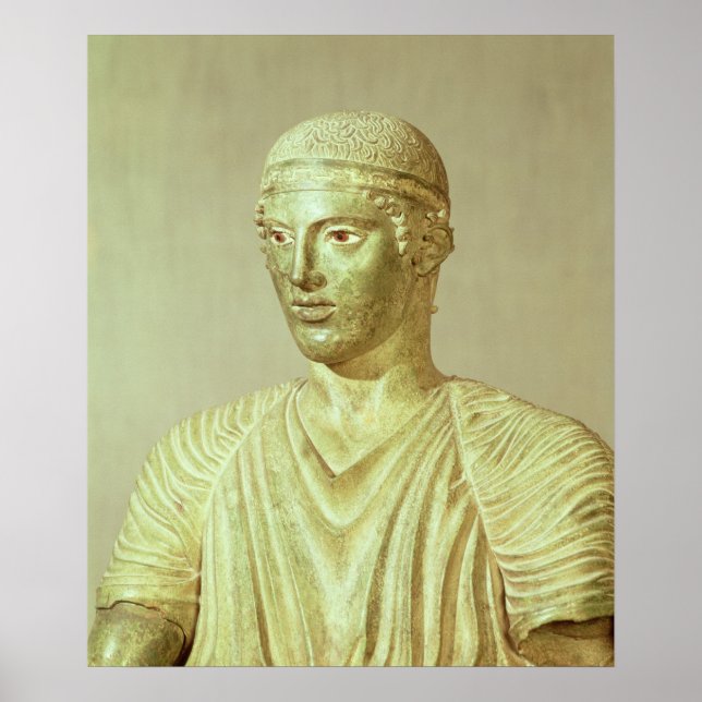 Póster Detalle del Caricaturista Delphi, c.470 a.C. (Frente)