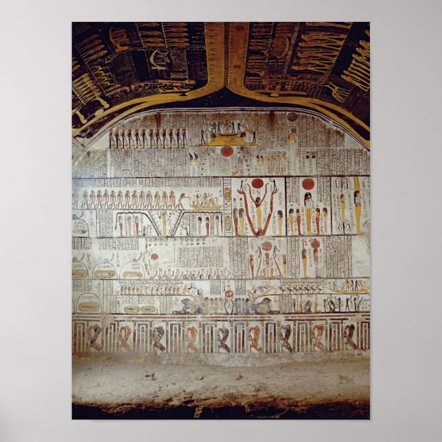 Póster Detalle del libro de la Tierra (Frente)