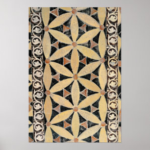 Póster Detalle del pavimento