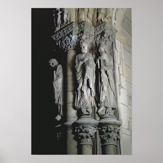 Póster Detalle del Portico (Frente)