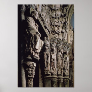 Póster Detalle del Portico