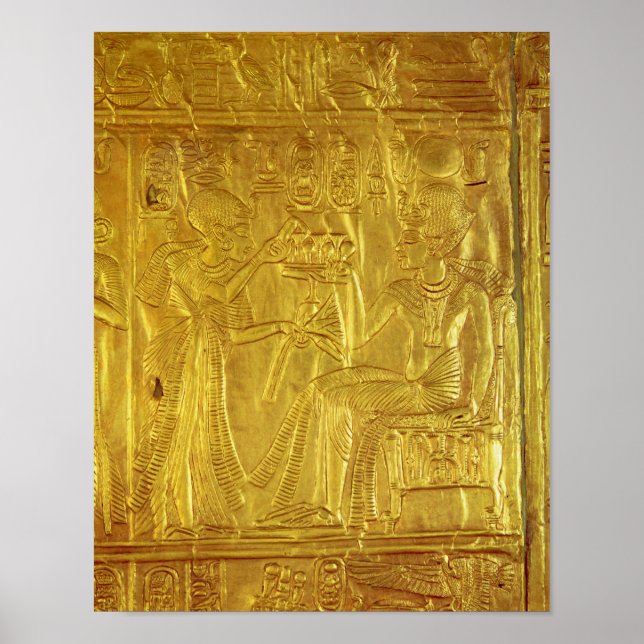 Póster Detalle del santuario de oro (Frente)