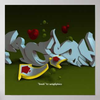 Póster Detalle "FRESCO"