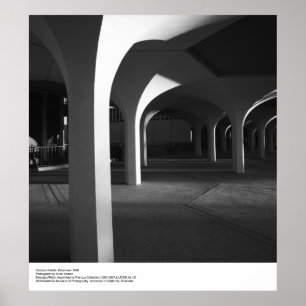 Póster Detalles del campus UCSD por Ansel Adams