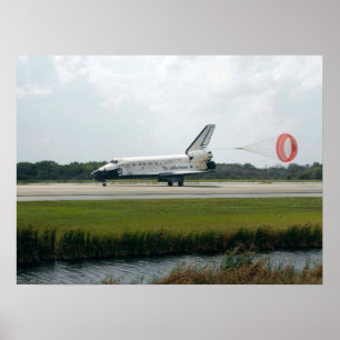 Póster Detección del transbordador espacial (STS-119)