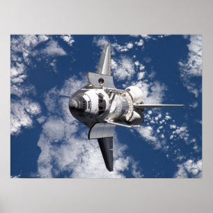 Póster Detección del transbordador espacial (STS-120)