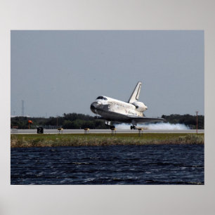 Póster Detección del transbordador espacial (STS-120)