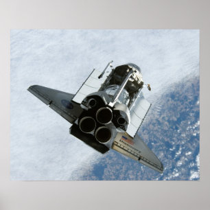 Póster Detección del transbordador espacial (STS-120)