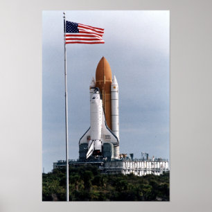 Póster Detección del transbordador espacial (STS-82)