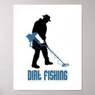 Póster Detección metalizado - Pesca sucia