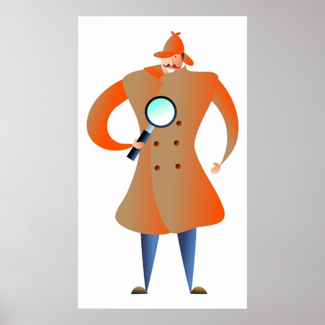 Póster detective (Frente)