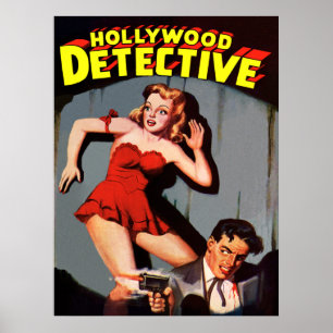 Póster Detective de Hollwood