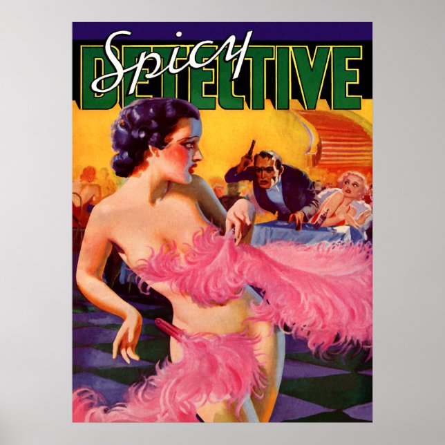 Póster Detective Spicy (Frente)