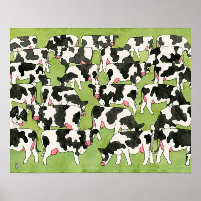 Póster ¡Detén Al Perro! ¡Repérez le chien! (Frente)