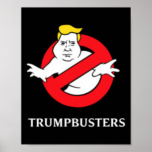 Póster Detenedores de Trump Anti Trump No Trump Detengan