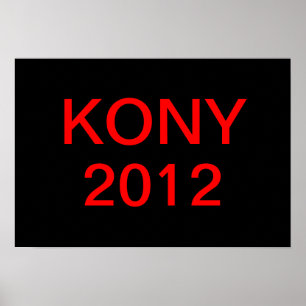 Póster Detener Kony