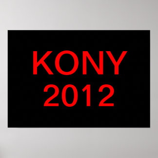 Póster Detener Kony