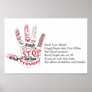 Póster Detener la enfermedad