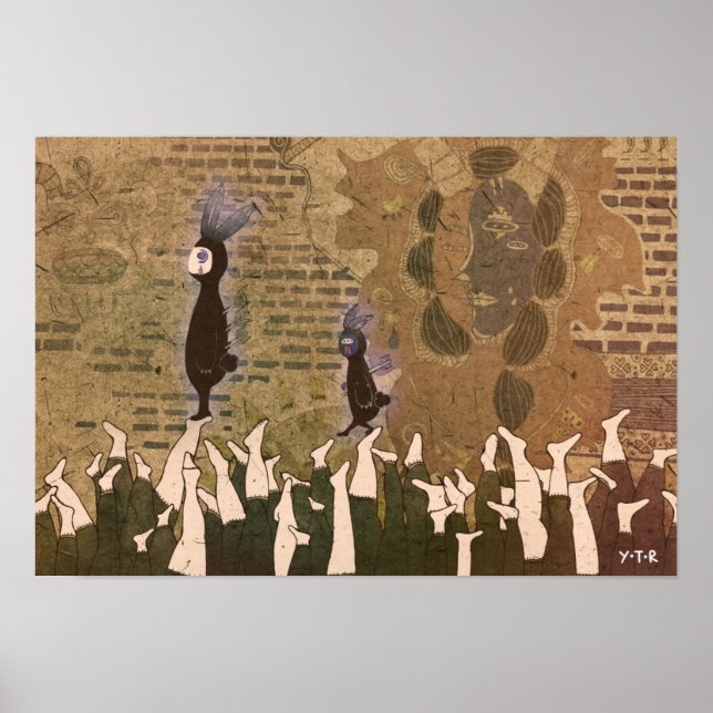 Póster Detener los pasos 2012 (Frente)