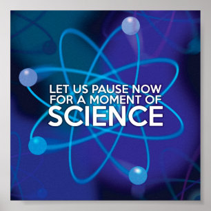 PÓSTER DETENGÁMONOS AHORA POR UN MOMENTO DE CIENCIA