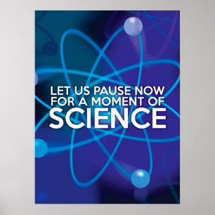 PÓSTER DETENGÁMONOS AHORA POR UN MOMENTO DE CIENCIA