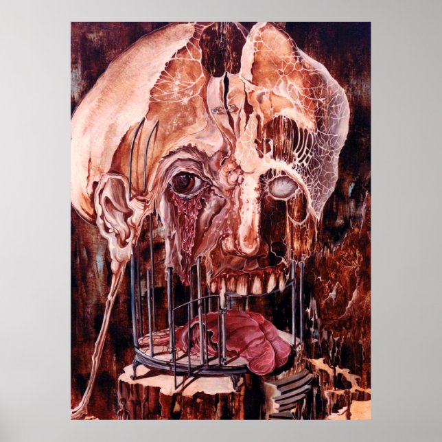 PÓSTER DETERIORO DE LA MENTE SOBRE EL ASUNTO (Frente)