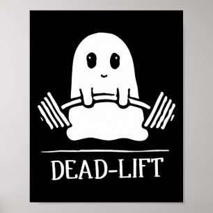 Póster Deterioro del pie Funny Gymer Gymer Halloween Peso