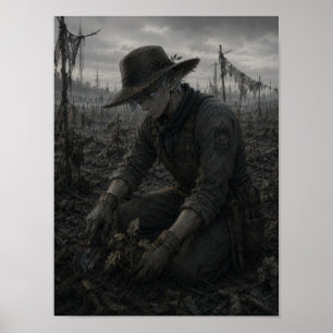 Póster Determinación / Jardinero / Plantaciones