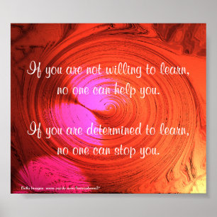 Póster Determinación - poster