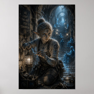 Póster Determinación / Trabajador de la Luz / Catacumbas