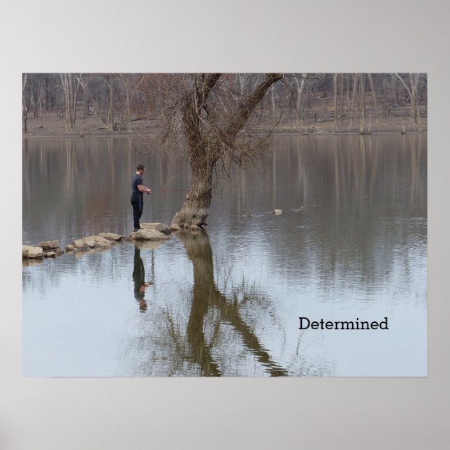 Póster Determinado - poster (Frente)