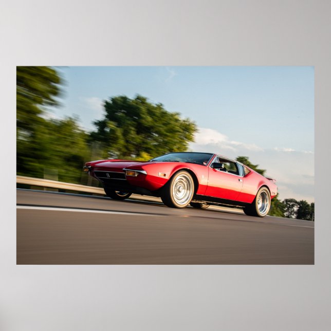 Póster Detomaso Pantera (Frente)
